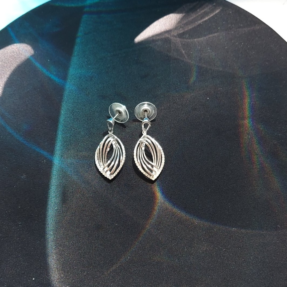 Silver Colored earings